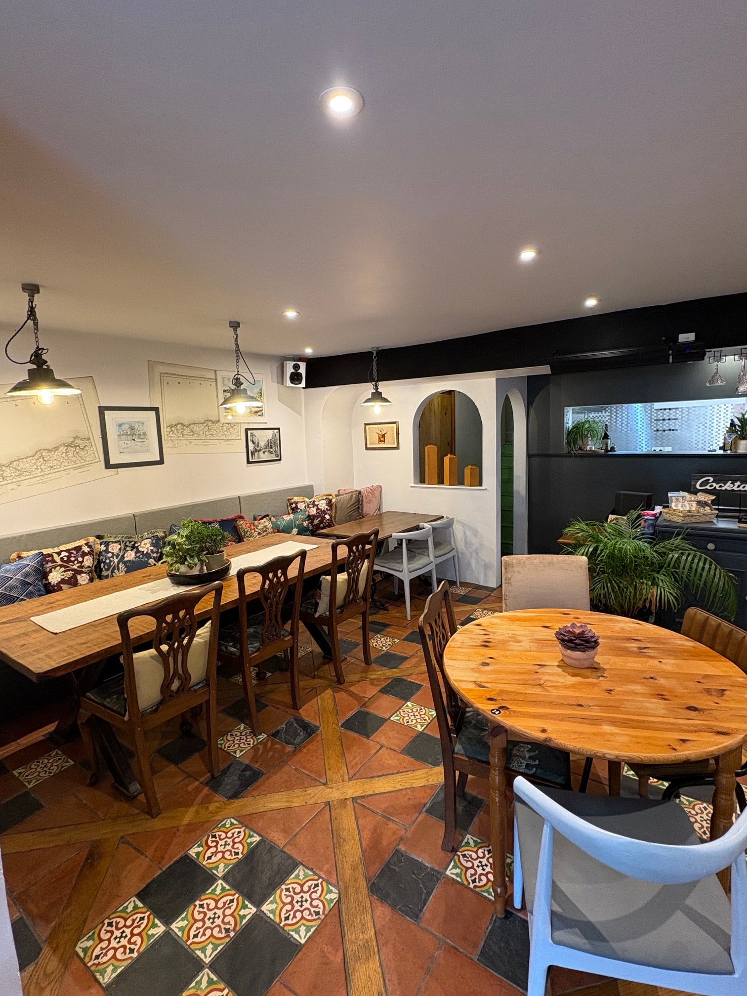 Blacksands bar and garden Ilfracombe North Devon